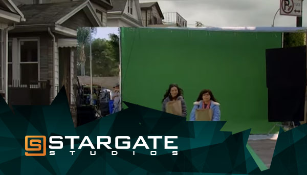 Stargate Studios Virtual Backlot Reel Effect